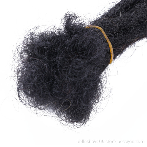 Hot sell 20 Inch  Crochet afro kinky hair extensions Afro Kinky Dreadlocks Human Hair dreadlock